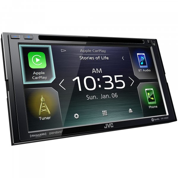 JVC KWV85BT 6.8" Double-Din In-Dash Dvd Receiver
