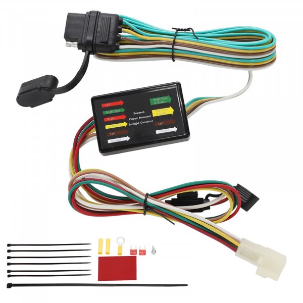 MECMO 4 Pin Trailer Wiring Harness for 1998-2008 Subaru Forester, 2000-2009 Outback, 2008-2014 Tribeca, 2006-2007 B9 Tribeca, 1996-1999 Subaru Legacy, 2004 Impreza WRX Wagon, Tow Wire for OEM Connect