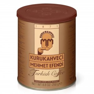 Kurukahveci Mehmet Efendi Turkish Coffee, Medium Roast for Cezve, 8.8 oz