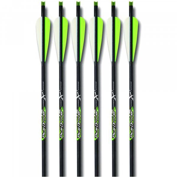 Carbon Express 52140 Piledriver 20 In Crossbolt Moon Nock 6Pk