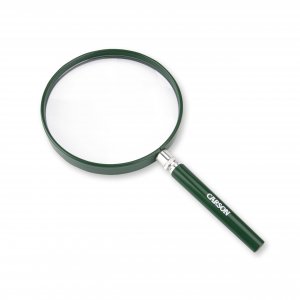 Carson HU20 2x 5 Inch Acrylic Lens Hand Magnifier Outdoor Green