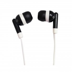 SUPERSONIC IQ-101 BLACK IQ-101 Digital Stereo Earphones (Black)
