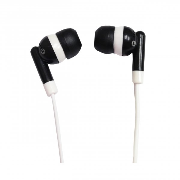 SUPERSONIC IQ-101 BLACK IQ-101 Digital Stereo Earphones (Black)