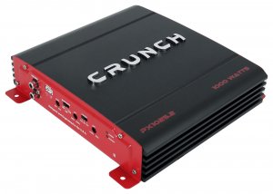 Crunch PX10252 2 Channel Amplifier, 1000 Watts