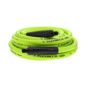 Flexzilla HFZ3825YW2 Air Hose 3/8In X 25Ft 1/4In MNPT Fittings