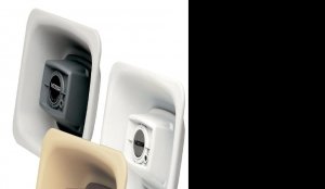 Valcom V-1080-WH 3watt 1way Flexhorn - White
