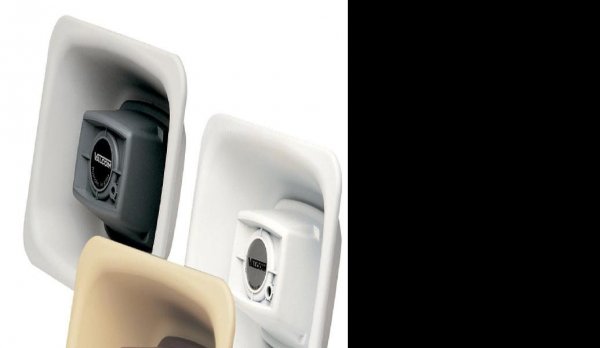 Valcom V-1080-WH 3watt 1way Flexhorn - White
