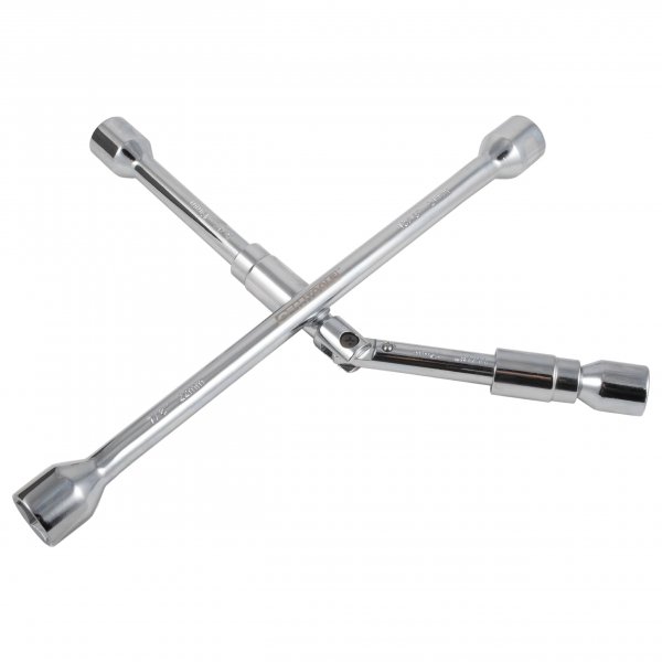 OEMTOOLS 20563 4-Way Folding Lug Nut Wrench  14"