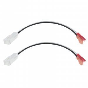 Micro Traders 2PCS Car Speaker Wiring Harness 72-7902 Compatible with Dart Journey RAM 1500 2500 3500 4500 5500 Avenger Caliber Challenger Charger Magnum Grand Caravan