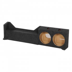 Qpower BQFRONTIER102005 2-10" Woofer Box Under Seat For '05-'18 Nissan Frontier