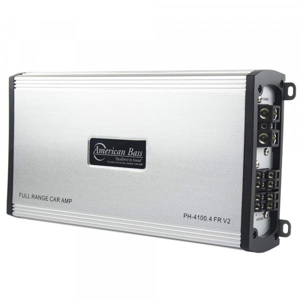 American Bass PH41004FRV2 Amp 4 Channel 2 Ohm stable 480 Watts