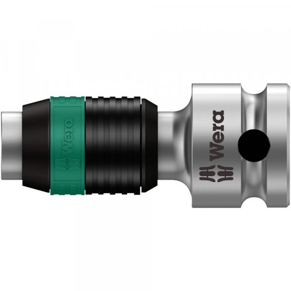 WERA 8784 B1 Zyklop Bit Adaptor 3/8in Square Drive to 1/4in Hex Bits