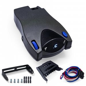 Lrichy 90885 Electronic Proportional Brake Control Kit for 1-4 Axle Trailers, Electric Over Hydraulic Brake Controller Compatible with Tekonsha Prodigy P2, Ford, GM, Chevy, Dodge, RAM, Toyota, Jeep
