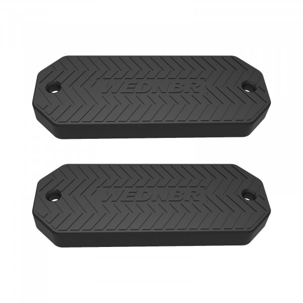 WEDNBR Gun Magnet 56 lbs .Magnetic Mount for Car, Truck, Desks, Safes&Walls, Indoor Racks,HQ Rubber Coating,Concealed Holder for Handgun, for Gun Owners (Black 2pack)