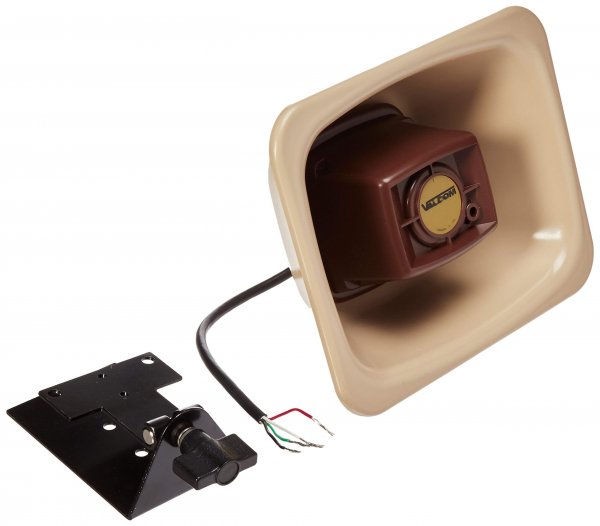 Valcom V-1080-BGE 3 Watt 1 Way Flexhorn - Beige