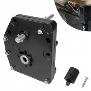 276602 RV Fifth Wheel Landing Jack Gear Box Compatible with Lippert Venture Atwood Pac-Rim Stromberg-Carlson Landing Gear Systems，Replace LC276602 LG-179015 Landing Gear Box