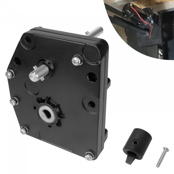 276602 RV Fifth Wheel Landing Jack Gear Box Compatible with Lippert Venture Atwood Pac-Rim Stromberg-Carlson Landing Gear Systems，Replace LC276602 LG-179015 Landing Gear Box