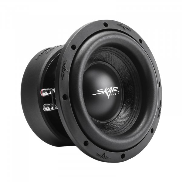 Skar Audio SVR-8 D4 8" 800 Watt Max Power Dual 4 Ohm Car Subwoofer, 8" - Dual 4 Ohm