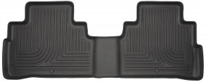 Husky Liners Weatherbeater Floor Mats | Fits 2015-2018 Nissan Murano | 2nd Row, 1-pc Black - 19611