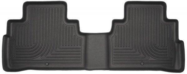 Husky Liners Weatherbeater Floor Mats | Fits 2015-2018 Nissan Murano | 2nd Row, 1-pc Black - 19611