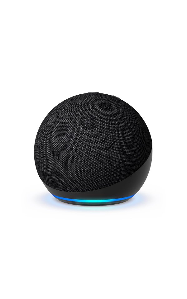 Amazon Echo Dot (newest model) - Vibrant sounding speaker, Designed for Alexa+, Great for bedrooms, dining rooms and offices, Charcoal