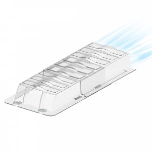 Sideways Magnetic Vent Extender for Under Furniture, Floor Vent Deflector