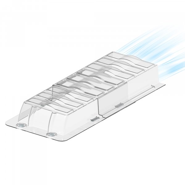 Sideways Magnetic Vent Extender for Under Furniture, Floor Vent Deflector