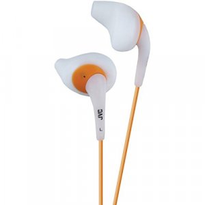 JVC HAEN10-W-K Gumy Sport Earbuds (White)