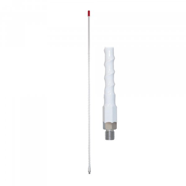 Tram 3-W-HC Fiberglass CB Antenna (White, 3ft)