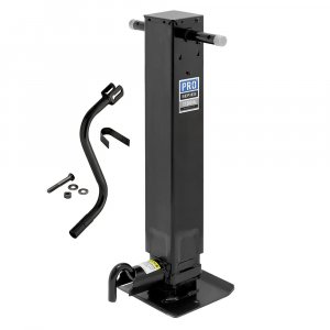 Pro Series 1400980376 Weld-On Jack Square Tube 12000lbs Sidewind Adj Travel