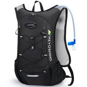 Lightweight Hydration Backpack, Running Backpack with 2L Water Bladder