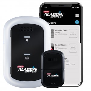 Genie Aladdin Connect Smart Garage Door Controller, Single Door Kit ALKT2-R