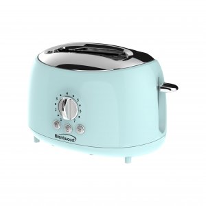 BRENTWOOD TS-270BL 2 Slice X-Wide Toaster (Blue)