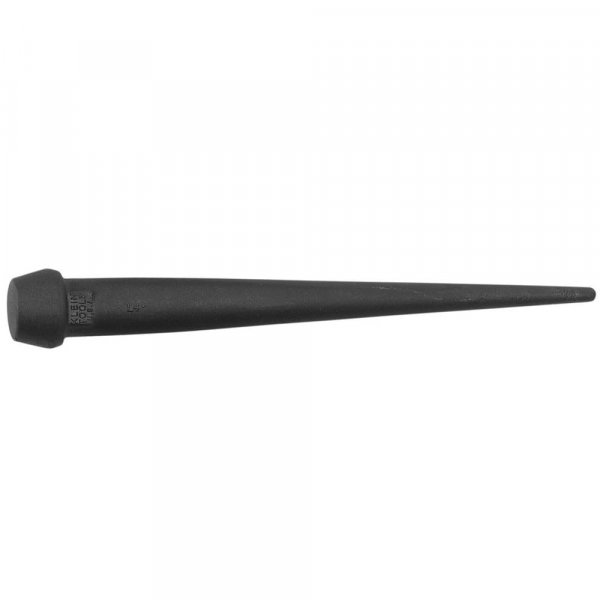 Klein Tools 3256 Broad-Head Bull Pin Made of Forged, Made in USA, Heat-Treaded Steel with Black Finish, 1-1/16-Inch