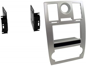 American International CDK637S Double Din Kit For 2005-07 Chrysler 300 (Silver)