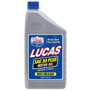 1 Bottle of Lucas Oil 10053 SAE 30 API SM Motor Oil 1 Quart