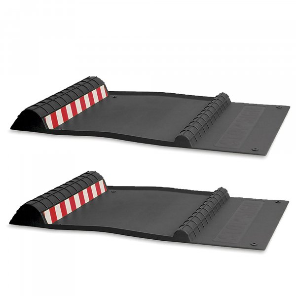 MAXSA 37358-2PK Park Right Parking Mat, Perfect Garage Parking, Black, 2-PK