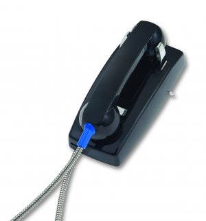 Cortelco 2554-AHCNDL-BK 255400ahcndl Wall Phone W/metal Cradle