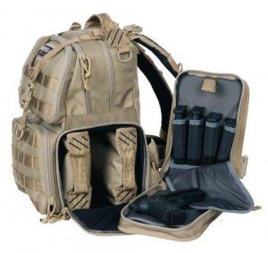 GPS GPST1612BPT Tactical Range Backpack, Tan