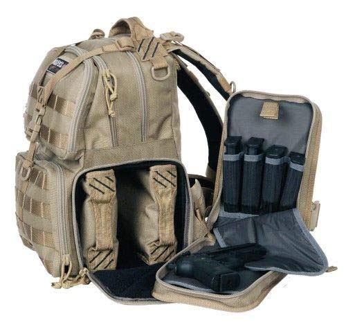 GPS GPST1612BPT Tactical Range Backpack, Tan
