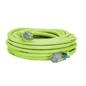 Flexzilla FZ512930 Pro Extension Cord 10/3 Awg Sjtw 50Ft Outdoor Lighted Plug