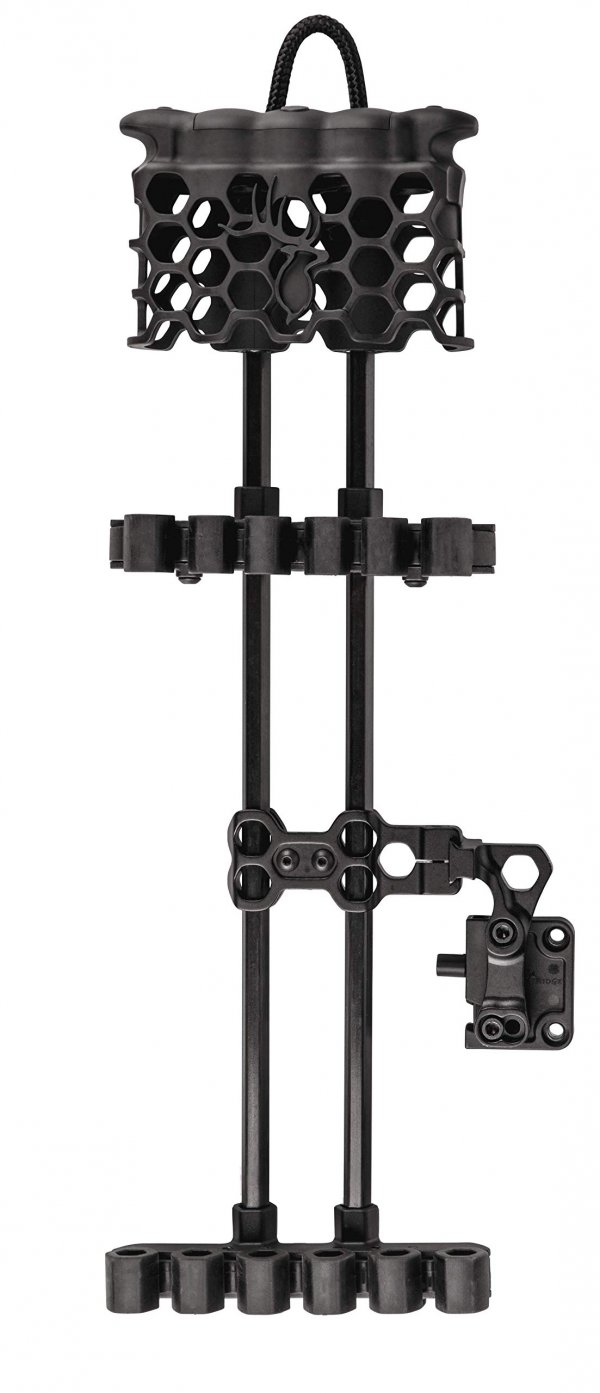 Trophy Ridge Hex Light Archery Arrow Quiver, Black
