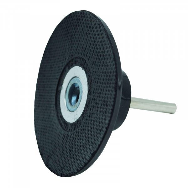 Crossarctic 2PCS 3 inch Sanding Discs Holder Roll Lock Disc Pad Quick Change Disc Adapter with 1/4" Shank for 3" Sanding Disc Die Grinder Drill Driver