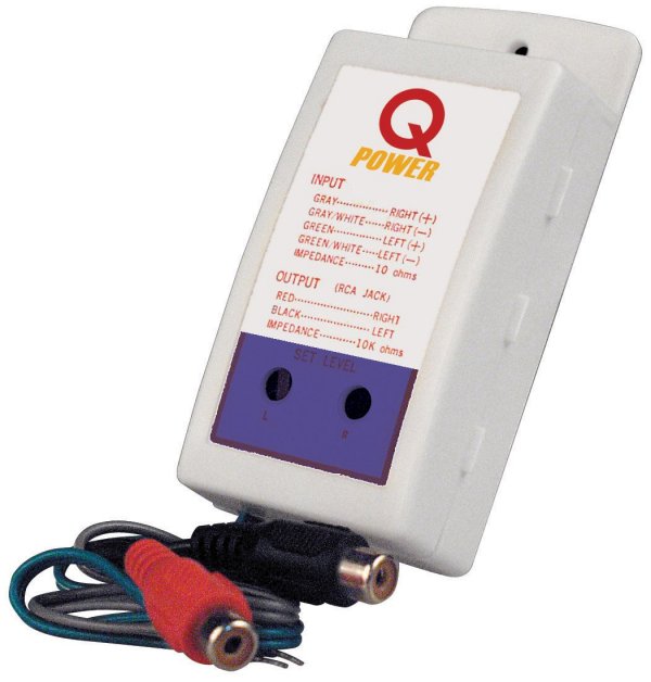 Qpower QP07 Hi-Lo adaptor