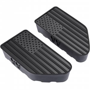 Bed Rail Stake Pocket Covers for GMC Chevy Silverado Sierra 1500 2019-2024 2025 2026, GMC Sierra 2500 3500HD 2020-2024 2025 2026, Truck Caps Rear Holes Plugs Covers Black