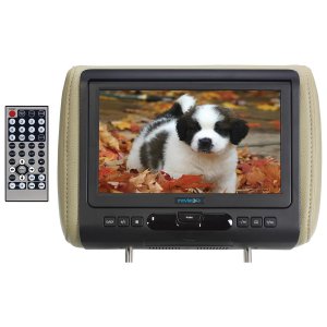 Audiovox AVXMTGHR9HD Single 9" Headrest w/DVDHDMI Input & 3 Color Skins