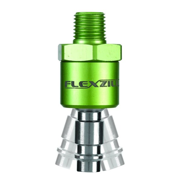 Flexzilla A53440FZBS Pro High Flow Ball Swivel Plug 1/4In Mnpt 1/4In Body