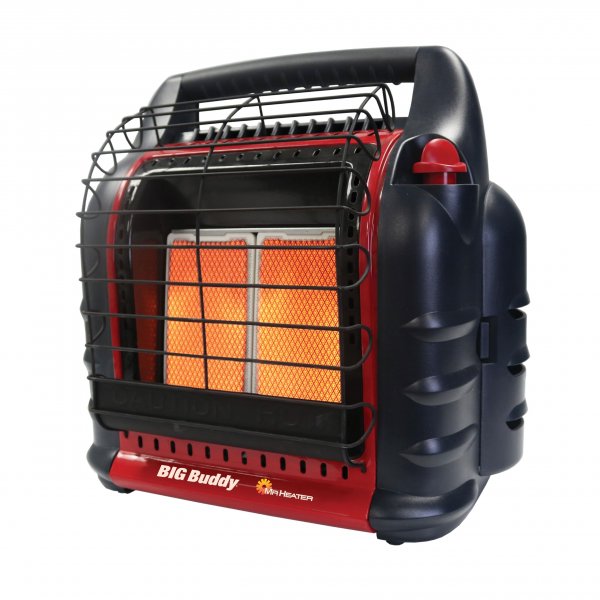 Mr. Heater F274805 Big Buddy Portable 18,000 BTU Heater - Red