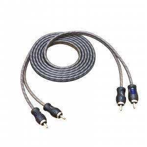 RECOIL RCI-26 100% Oxygen Free Copper 6ft 2-Channel RCA Audio Cable, Twisted Pair with Noise Reduction