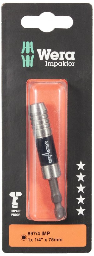 Wera 05057675001 Impaktor  Magnetic Power Bit Holder